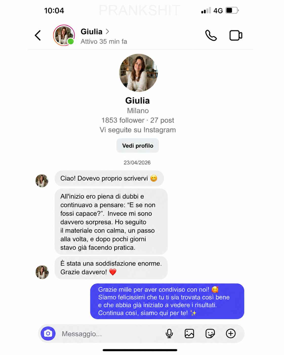 Testimonianza 1